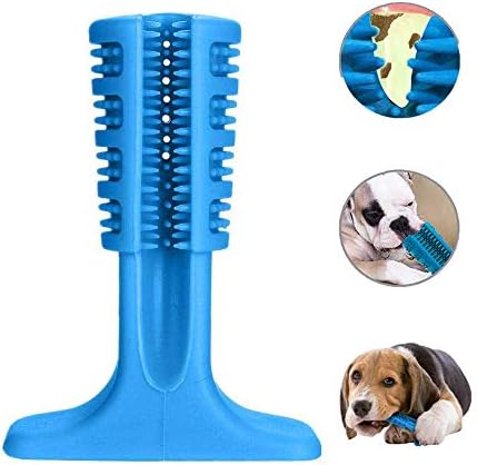 Amorlla Dog Toothbrush, Dog Chew Toys Brushing Stick for Small Medium Large Dogs