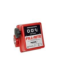 Fill Rite 807 C1 3 Rueda de mecánico Contador, 5 A 20 GPM