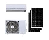 Jntech 12000BTU Solar ACDC Inverter Ductless Mini
