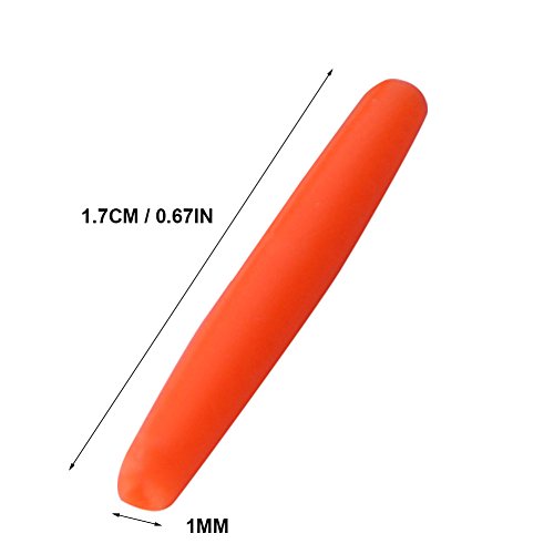 BigBig Style 100 Stück langlebige Tropfenanzeiger, Angelposen, Mini-Bobber-Zubehör – Bild 6