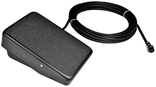 SSC Controls C950-0725 TIG Welding Foot Pedal, Everlast Welders, 7-Pin Plug, 25-ft Cable, 47k to 50k (50,000-Ohm) Potentiometer, Made in USA