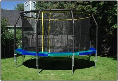 Trampoline 14 foot Medalist with enclosure (Green)