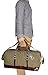 IBLUE Vinatge Canvas Leather Weekend Travel Carry-On Luggage Sports Duffel Bag B003 (XL 21'', Army Green)