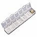 BEADNOVA Open Jump Rings for Keychains Silver Plated Jump Rings for Jewelry Making (3mm 4mm 5mm 6mm 7mm 8mm Box Set)