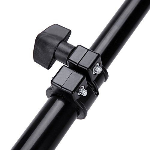 SMITH CHU Metal Adjustable Wig Head Stand Tripod Holder Mannequin Tripod for Hairdressing Training Cosmetalogy with Carry Bag