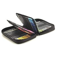 Castle Art Supplies 72 Colored Pencils Zip-Up Set - Easy Zipper Case to Store and Protect Your Coloring Pencils