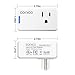 WiFi Smart Plug, Conico Mini WiFi Smart Outlet Wireless Power Socket Remote Control Timer Plug Control Switch Compatible with Alexa, No Hub Required, Voice Control by Echo,US Plug Home Device (1 pack)