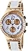 Swatch Irony Dreamwhite Rose Chronograph Rose Gold-Tone Steel Ladies Watch YCG406G