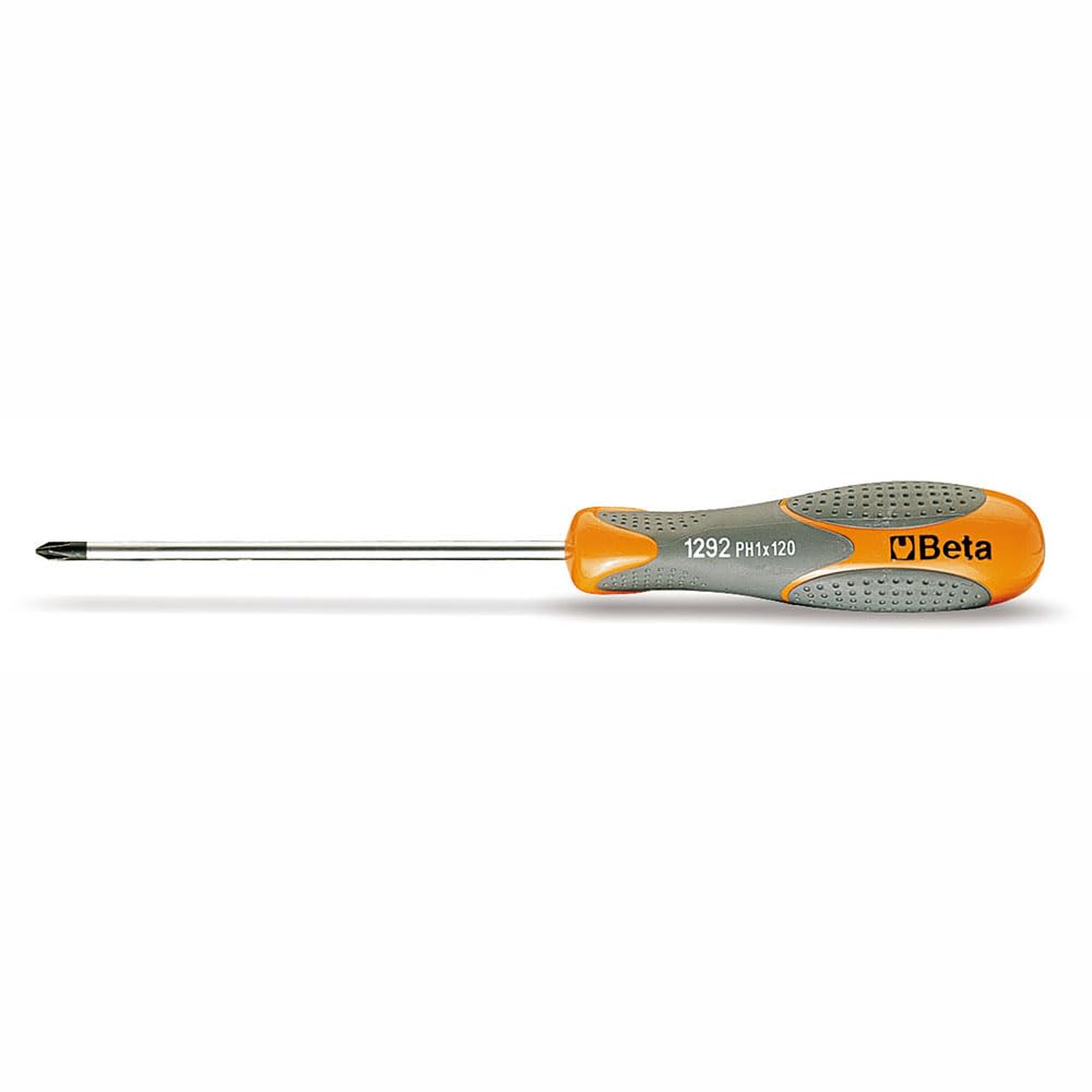 Beta 12920021 Model 1292 6X150 Screwdrivers for Cross Head Phillips Screws, 6mm x 150mm