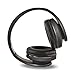 Alltrum Over-Ear Headphones,Hi-Fi Stereo Headset,Adjustable Headsets for Traveling/Sports/Relaxation,Foldable Headphones with Microphone and Music Playback for most of Smartphones,Blackthumb 2
