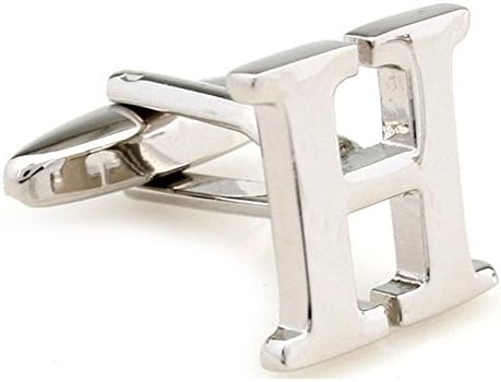 Albetro Letter H Cufflinks