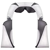 GAOQQ Shiatsu Back Neck and Shoulder Massager with Heat - Deep Tissue Cervical Spine Kneading Multi-Function Massager for Office Home Car Use