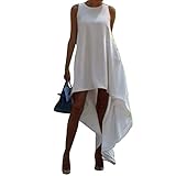 PS Women Caftan Tank Hi Lo Dress/Cover Up Irregular Vest Dress