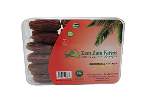 Zam Zam Mabroom Dates 400g Imported from Saudi Arabia - Thumbnail 2