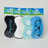 (Set of 4) Air Travel Sleep Eye Mask, Lightweight Sleeping Pillow