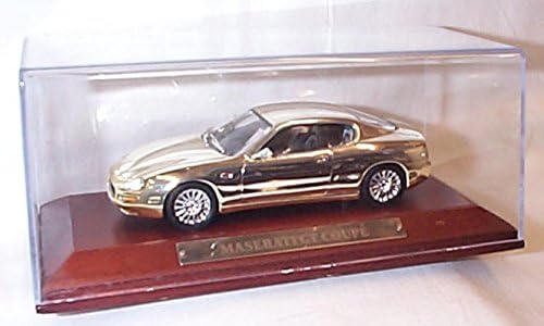 Chrome plated maserati GT coupe car 1:43 scale diecast model