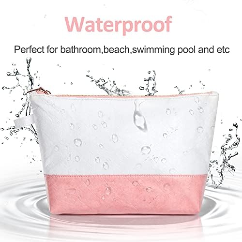 Reseplass Cosmetic Bag for Women - Lightweight Makeup Bag for Travel Accessories, Roomy Waterproof Makeup Cosmetic Pouch for Toiletries 5 Reseplass Cosmetic Bag for Women - Lightweight Makeup Bag for Travel Accessories, Roomy Waterproof Makeup Cosmetic Pouch for Toiletries
