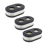 Carbhub 593260 798452 Air Filter (Pack of 3) for Briggs Stratton Cartridge 798452 550EX 625EX 725EXI Series Engine Lawn Mower Stens 102-851 Oregon 30-168 Rotary 14364 Air Filter