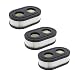 Carbhub 593260 798452 Air Filter (Pack of 3) for Briggs Stratton Cartridge 798452 550EX 625EX 725EXI Series Engine Lawn Mower Stens 102-851 Oregon 30-168 Rotary 14364 Air Filter