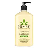 Hempz Sweet Pineapple and Honey Melon Herbal Body Moisturizer, 17 Ounce