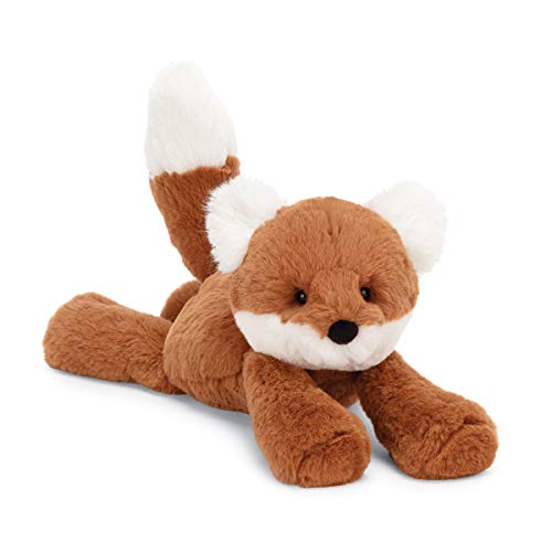 Jellycat Smudge Fox Stuffed Animal, 9.5 inches - Woodland Animal Plush Toy - Classic Children's Gift