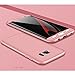 Galaxy S8 Case, AICase 3 in 1 Ultra Thin and Slim Hard PC Case Anti-Scratches Premium Slim 360 Degree Full Body Protective Cover for Samsung Galaxy S8 Case (5.8'')(2017) (Rose Gold)