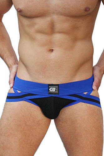 Gbgb Mens X Jock X Large Royalblack - 