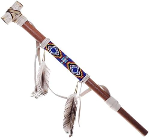 Plains Indian Peace Pipe Smokable Antler Bowl 2596