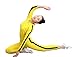 ZooBoo Adults & Kids One Piece Jumpsuit Costume Yellow Kungfu Uniforms