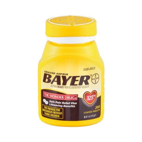 Bayer Aspirin Tablets, 200 Count - Image 2