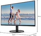 AOC 27B3HM 27 Inch FHD Monitor 75Hz VA 4ms FreeSync Low Blue Light Frameless view 8