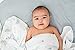 Lulujo Baby Cotton Muslin Swaddle Blanket, Robots, 47 x 47-Inch