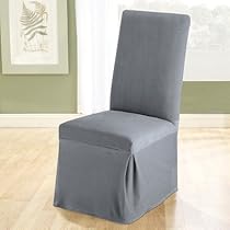 High Back Chair Covers Federal Blue Dinning Room