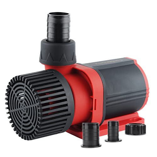 YCTECH 24V DC Aquarium Return Pump 85W 3170 GPH Amphibious Wave