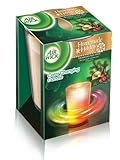 Airwick Homemade Holiday Color Changing Candle ~ Trimming The Tree Pine Scented Fragrance ~ Quantity 1