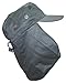 BWH Men/Women Ball Cap Summer Hat With Neck Protection Flap - Olive