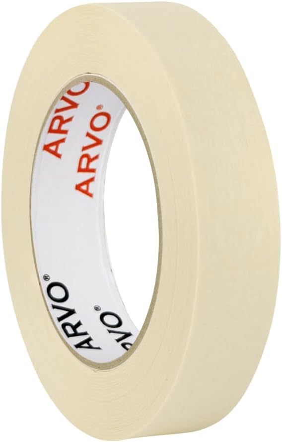 ARVO Masking Tape for Painting 24mm x 50m - Medium-High Adhesion