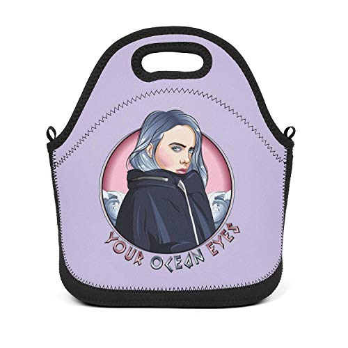 Lunch Box Bag for Men &Women Billie-Eilish- Meal Prep Boxes for Kids & Adults