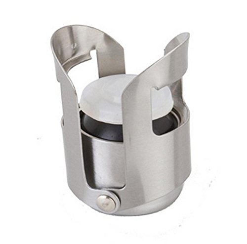 Stainless Steel Champagne Stopper,lovewe Stainless Steel Champagne Stopper Sparkling Wine Bottle Plug Sealer Convenient