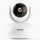 ANNKE HD Wireless WiFi IP Camera, 1.0Megapixel Security Camera/Baby Monitor with 2-Way Audio and Remote Pan/Tilt ,White