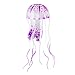 Uniclife Glowing Jellyfish Ornament Decoration Set for Aquarium Fish Tank, 2 Large + 4 Small Random Color