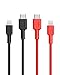 AUKEY USB C to Lightning Cable (6.6ft-2 Pack) iPhone 11 Charger [Apple MFi-Certified] Durable Braided Nylon PD Fast Charging Cable iPhone Cable Compatible with iPhone 11 Pro/XS/8 Plus/iPad/Airpods Pro