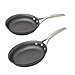 Calphalon Unison Nonstick 8-Inch and 10-Inch Omelette Pan Set,Black