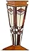Robert Louis Tiffany Mission Rustic Table Lamp with Nightlight 30