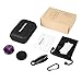 Mozeat Lens iPhone Lens, 0.60X Wide Angle + 15X Macro + 37mm CPL polarizer Clip-on Cell Phone Camera Lenses Kit for Samsung, Android Smartphones, iPhone