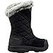 Columbia Women's ICE Maiden II Slip Snow Boot, Black, Shale, 7.5 B US