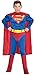 Super DC Heroes Deluxe Muscle Chest Superman Costume, Child's Large