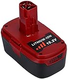 2 Packs 6.0Ah 19.2V C3 Replace for Craftsman 19.2 Volt Lithium-ion Battery XCP DieHard 315.115410 315.11485 130279005 1323903 120235021 11375 11376 Cordless Battery