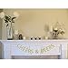 Cheers & Beers Banner Gold Glitter Garland Sign - Birthday Party Decorations - Wedding, Bachelorette, Bridal Shower, Engagement Party Decor