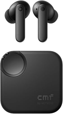 Buds 2 Kabellose Ohrhörer mit 48 dB Hybrid ANC, 55 Stunden Akkulaufzeit, 11mm PMI Treiber, 6 HD-Mikrofone und Spatial Audio, IP55 Wasserfest – Dunkelgrau